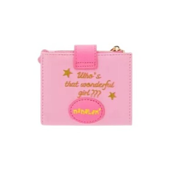 NANALAN That Wonderful Girl Pink Princess Snap Wallet NEW NWT - Picture 3 of 3